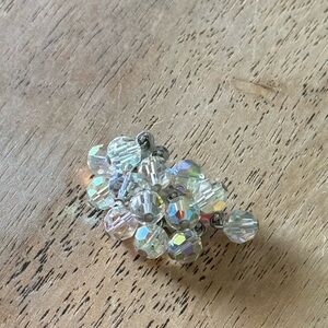 1960’s Cha Cha Aurora Borealis hair clip